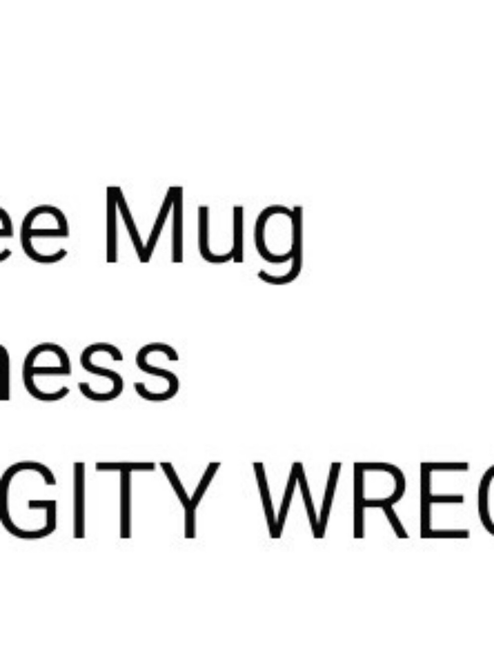 2018 Rick & Morty "Riggidy Riggidy" White Ceramic Coffee Mug - Picture 7 of 7